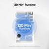 EZS E10 Robot Vacuum Cleaner®, 5,500 Pa Ultra Strong Suction, iPath Laser Navigation, for Deep Floor Cleaning, Ideal for Hair and Hard Floors